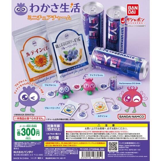 わかさ生活 ミニチュアチャーム