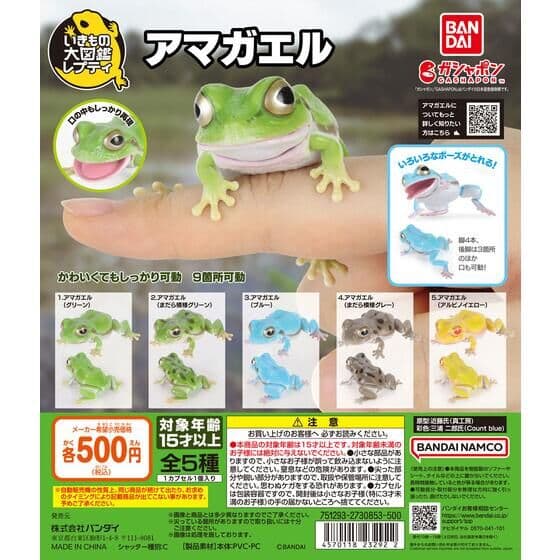 いきもの大図鑑 レプティ アマガエル