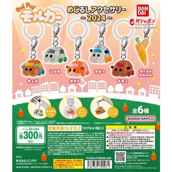 PUI PUI モルカー めじるしアクセサリー～2024～