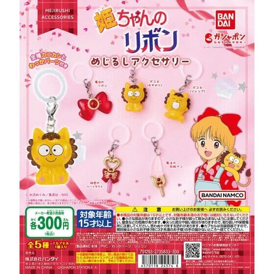 姫ちゃんのリボン めじるしアクセサリー