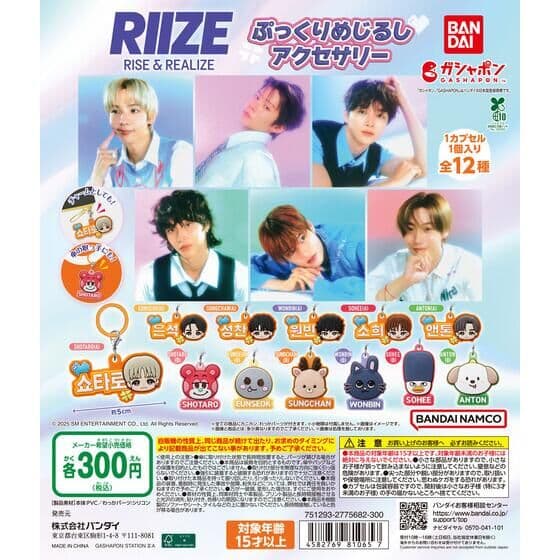 RIIZE ぷっくりめじるしアクセサリー