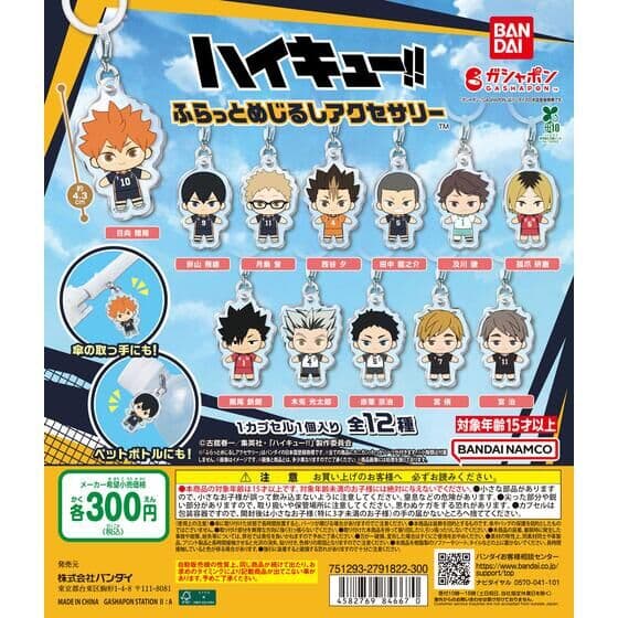 ハイキュー!! ふらっとめじるしアクセサリー