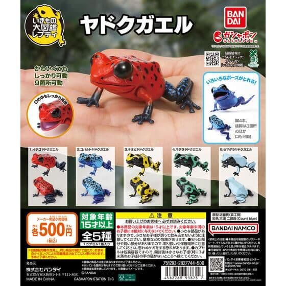 いきもの大図鑑レプティ ヤドクガエル