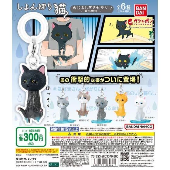 しょんぼり猫 めじるしアクセサリー ～救出物語～