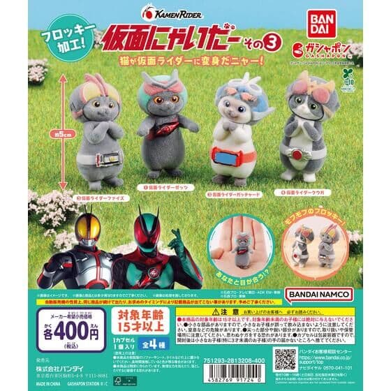 仮面にゃいだー その3