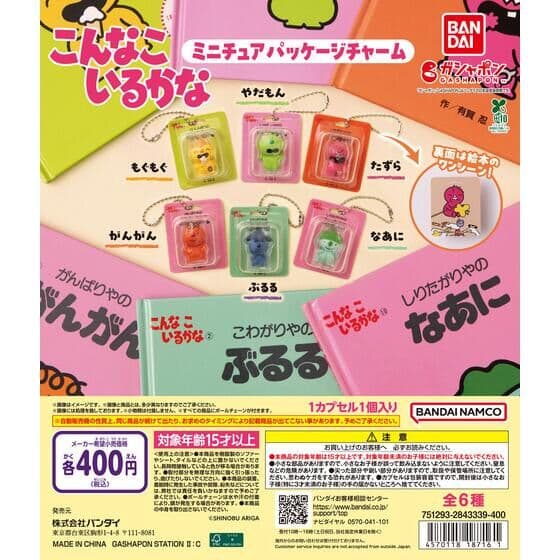 こんなこいるかな ミニチュアパッケージチャーム