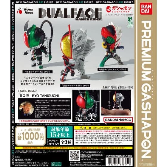 DUAL FACE KAMEN RIDER