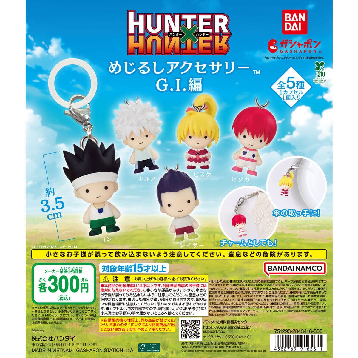 HUNTER×HUNTER めじるしアクセサリー G.I.編の商品画像